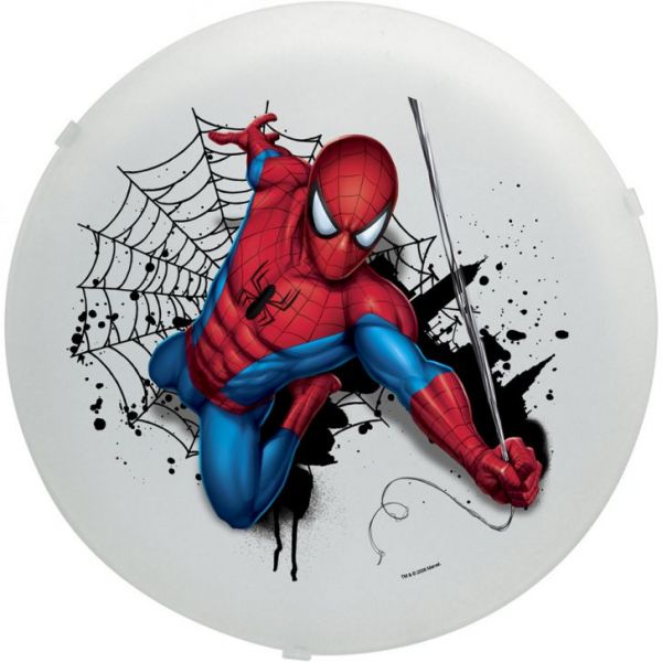 Plafon Spiderman 30cm p/2 lâmpadas (145700009)