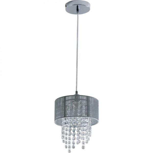 Lustre Mini Diamond Prata p/1 lâmp.(148960009) Startec