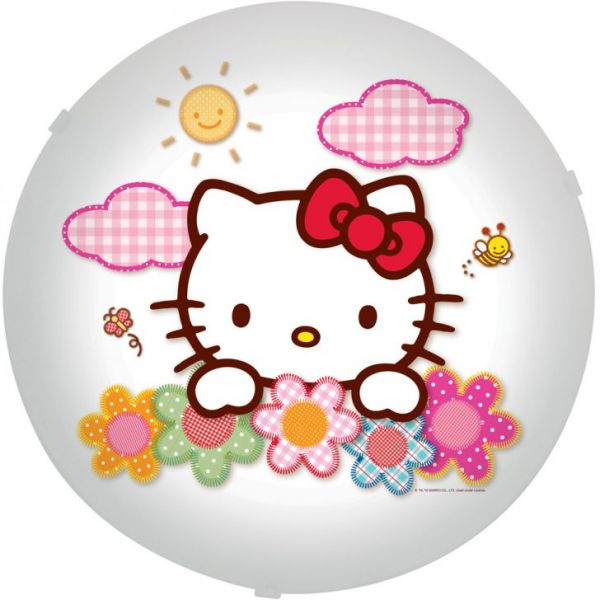  Plafon  Hello  Kitty  30cm p 2 l mpadas 145700025 Loja de 