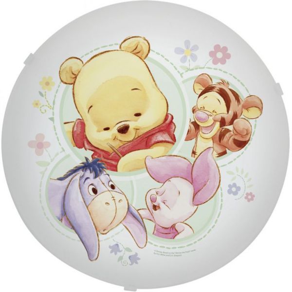 Plafon Ursinho Pooh 30cm p/2 lâmpadas (145700001)